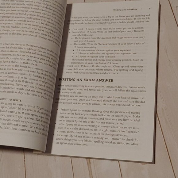 3/$13 Making Sense Student's Guide To Research And Writing 4th Edition Book - Picture 2 of 4